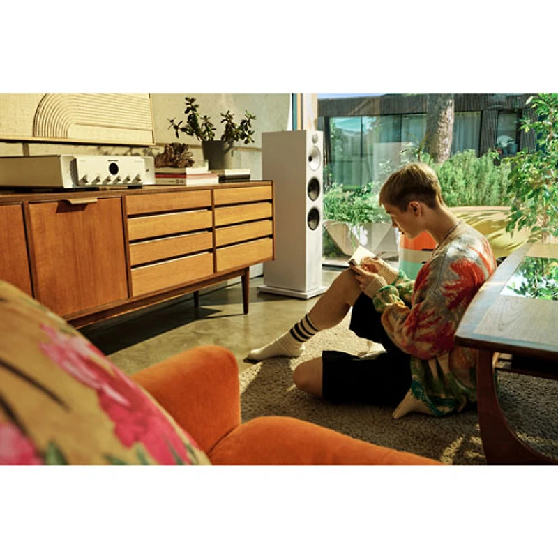 Bowers & Wilkins 603 S3 Tower Speaker - Single - White