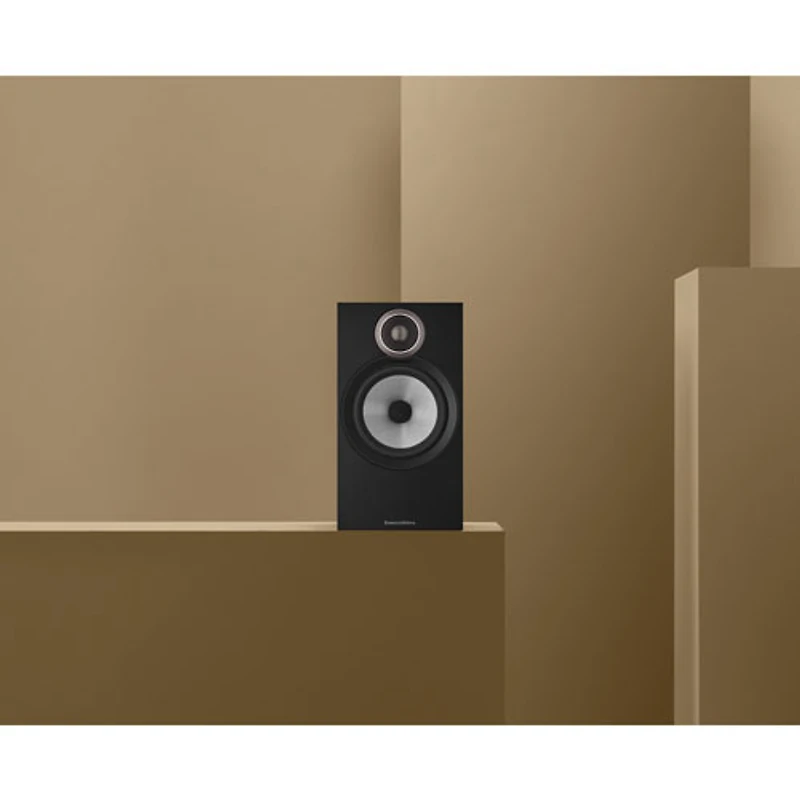 Bowers & Wilkins 606 S3 Bookshelf Speaker - Pair - Black
