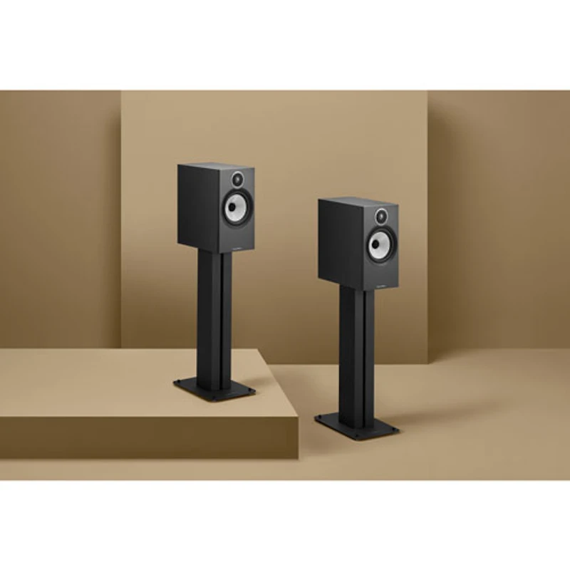 Bowers & Wilkins 606 S3 Bookshelf Speaker - Pair - Black