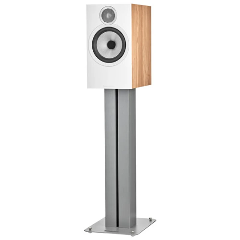 Bowers & Wilkins 606 S3 Bookshelf Speaker - Pair - Oak