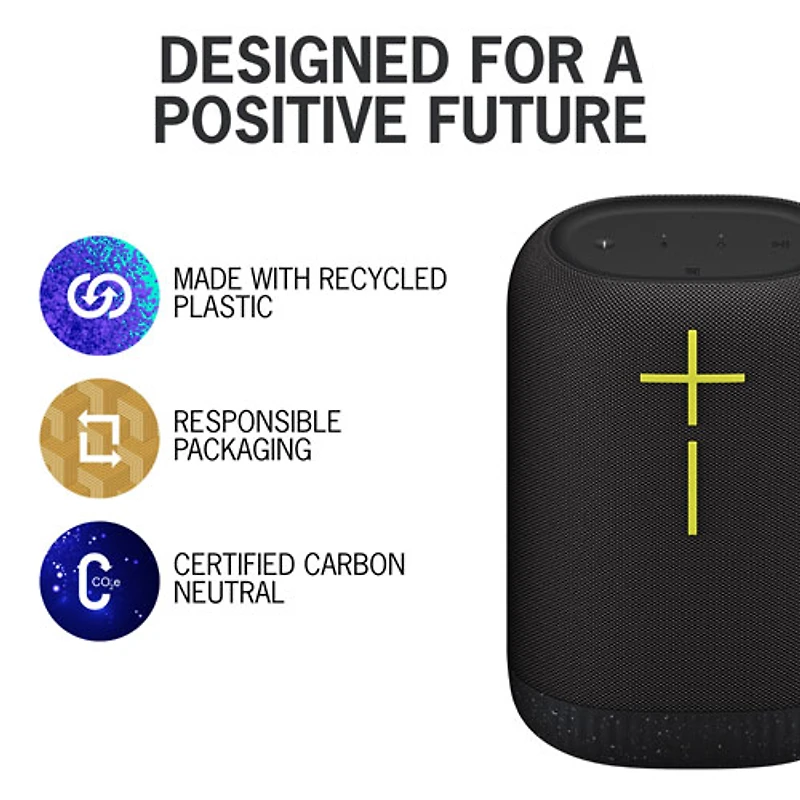 Ultimate Ears Epicboom Waterproof Bluetooth Wireless Speaker - Black