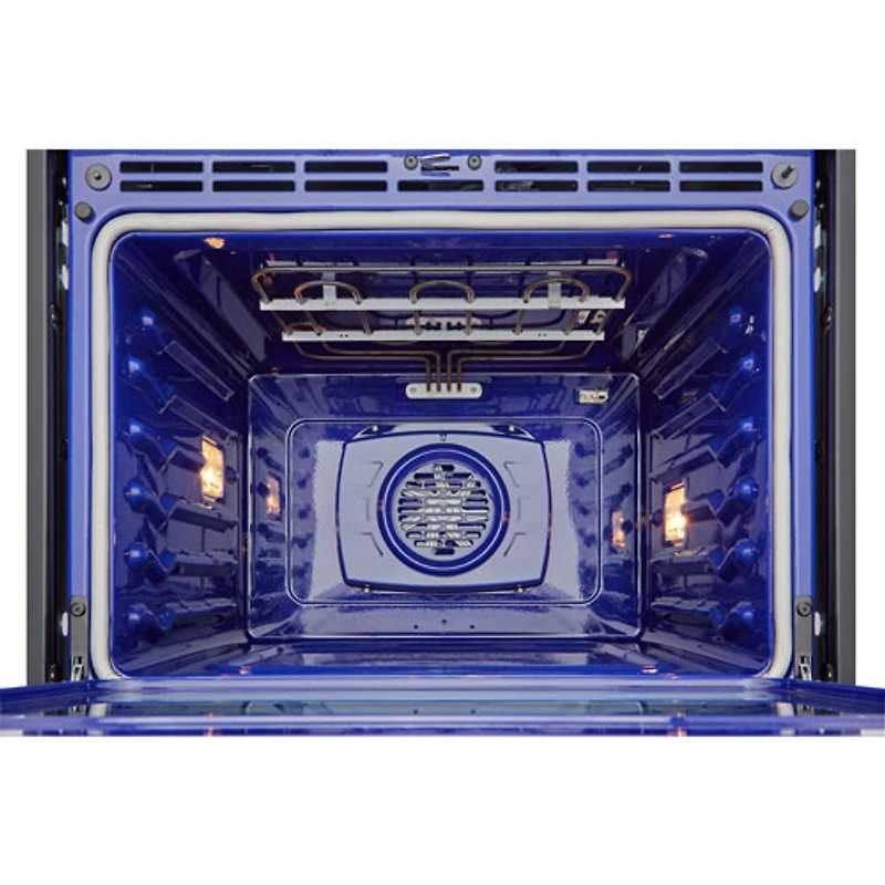 Four mural combiné électrique avec convection à ventilateur 30 po de LG (WCEP6423F) - Inox antiempreinte