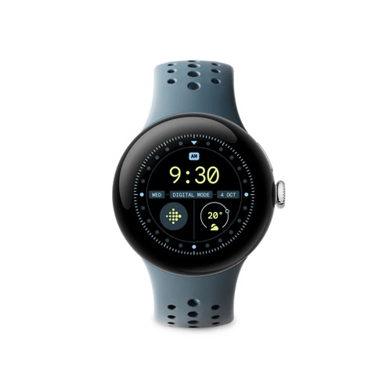 Bracelet sport pour Pixel Watch 2 de Google - Poussière de lune - Petit