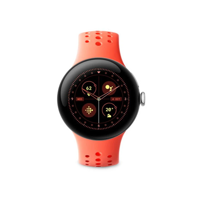 Google Pixel Watch 2 Sport Band - Coral - Small