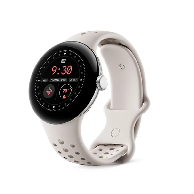 Bracelet sport pour Pixel Watch 2 de Google - Porcelaine - Grand