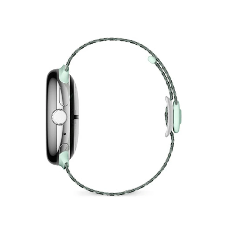 Bracelet tissé pour Pixel Watch 2 de Google - Sauge