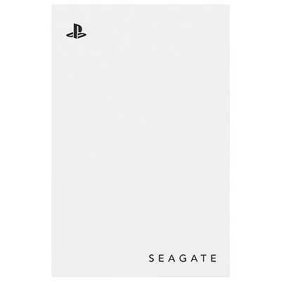 Disque dur externe USB 3.0 de 5 To de Seagate pour PlayStation (STLV5000100) - Blanc