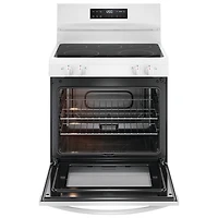 Cuisinière électrique autonome 5 éléments 5,3 pi³ 30 po de Frigidaire (FCRE306CAW) - Blanc