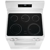 Cuisinière électrique autonome 5 éléments 5,3 pi³ 30 po de Frigidaire (FCRE306CAW) - Blanc