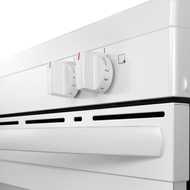 Cuisinière électrique autonome 5 éléments 5,3 pi³ 30 po de Frigidaire (FCRE306CAW) - Blanc