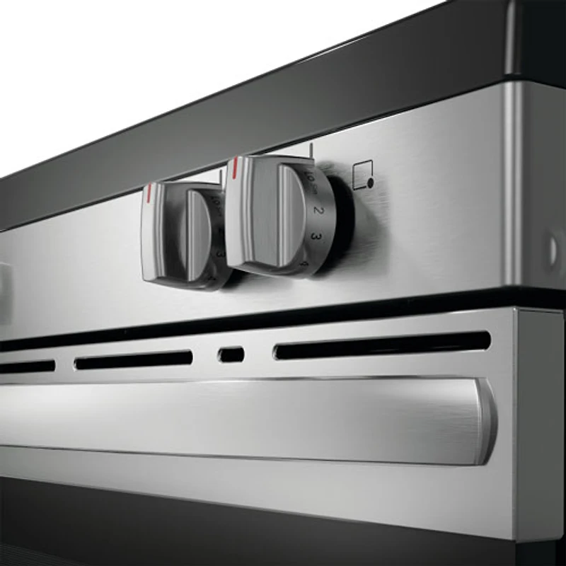 Cuisinière électrique autonome à 5 éléments de 5,3 pi³ 30 po de Frigidaire (FCRE306CAS) - Inox
