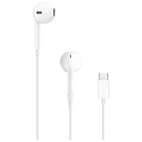 Écouteurs boutons EarPods d'Apple avec connecteur USB-C - Blanc