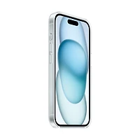 Apple Fitted Hard Shell Case with MagSafe for iPhone 15 - Clear
