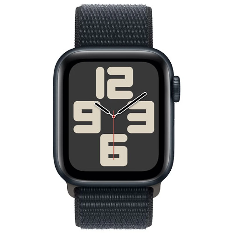 Apple Watch SE (GPS + Cellular) 40mm Midnight Aluminum Case with Midnight Sport Band