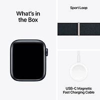 Apple Watch SE (GPS + Cellular) 40mm Midnight Aluminum Case with Midnight Sport Band