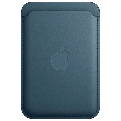 Apple FineWoven Wallet with MagSafe for iPhone 15/14/13/12 - Pacific Blue