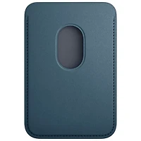 Apple FineWoven Wallet with MagSafe for iPhone 15/14/13/12 - Pacific Blue