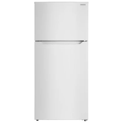 Insignia 28" 14.2 Cu. Ft. Top Freezer Refrigerator (NS-RTM14WH5-C) - White - Only at Best Buy