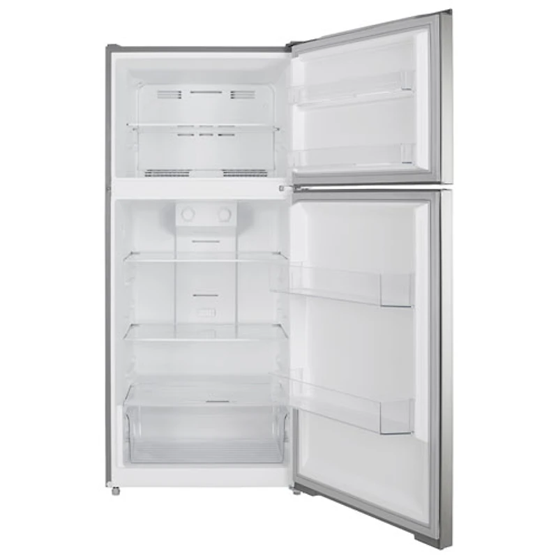 Insignia 28" 14.2 Cu. Ft. Top Freezer Refrigerator (NS-RTM14SS5-C) - Stainless Steel - Only at Best Buy