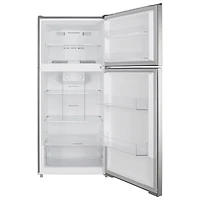 Insignia 28" 14.2 Cu. Ft. Top Freezer Refrigerator (NS-RTM14SS5-C) - Stainless Steel - Only at Best Buy