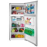 Insignia 28" 14.2 Cu. Ft. Top Freezer Refrigerator (NS-RTM14SS5-C) - Stainless Steel - Only at Best Buy