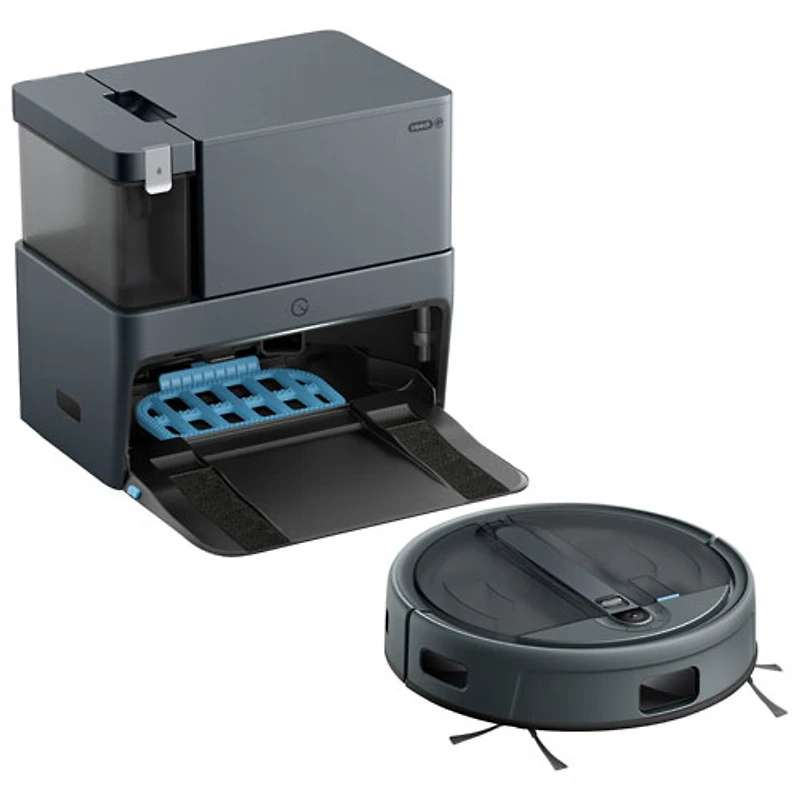 Ecovacs Cube Pro Robot Vacuum & Mop with Auto-Cleaning Station - Grey