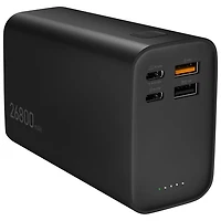 Chargeur portable à 4 ports USB de 26 800 mAh et 65 W de Belkin - Noir