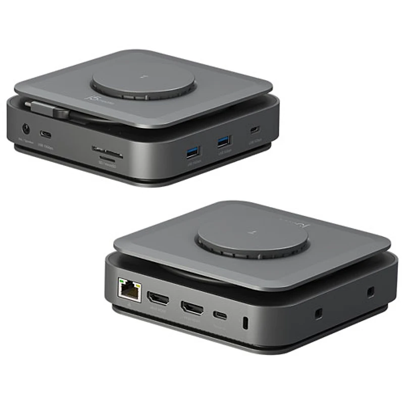 j5create USB-C 4K HDMI Dual Dock (JCD3199) - Space Grey