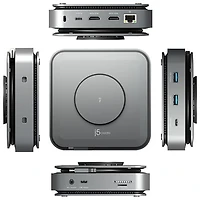 j5create USB-C 4K HDMI Dual Dock (JCD3199) - Space Grey