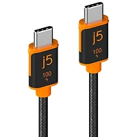 j5create 100W USB-C Sync & Charge Cable (JUCX25L18)