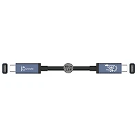 Câble USB-C de 40 Gb/s et 240 W de J5create (USB4 3e gén.) (JUC29L08)