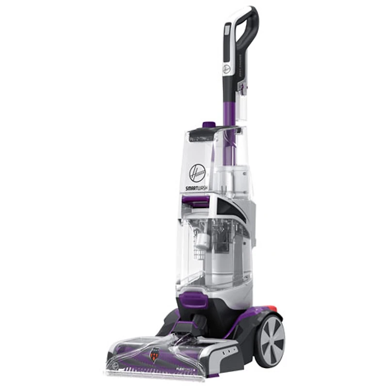 Hoover SmartWash PET Complete Carpet Cleaner Upright Vacuum - Purple/White