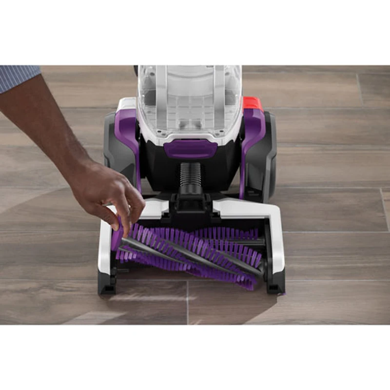 Hoover SmartWash PET Complete Carpet Cleaner Upright Vacuum - Purple/White