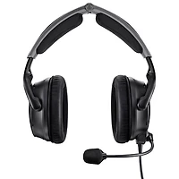 Bose A30 Aviation Over-Ear Noise Cancelling Wired Headphones - Black