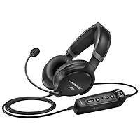 Bose A30 Aviation Over-Ear Noise Cancelling Wired Headphones - Black
