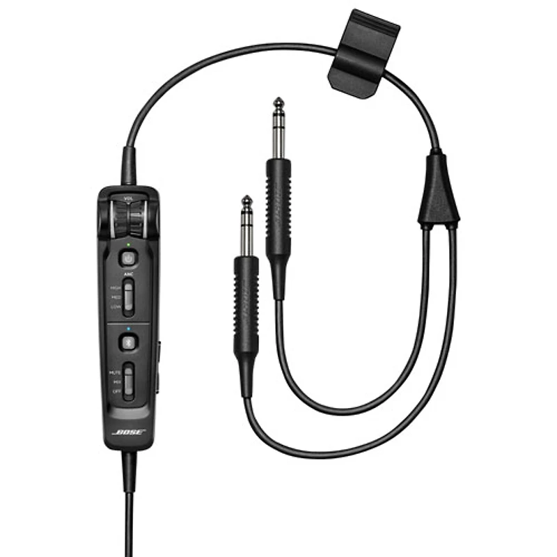 Bose A30 Aviation Over-Ear Noise Cancelling Wired Headphones - Black