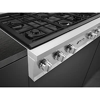 Smeg Professional 36" 6-Burner Gas Cooktop (RTU366GX) - Stainless Steel