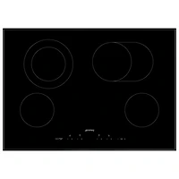 Smeg Classic 26" 4-Element Electric Cooktop (SEU304EMTB) - Black