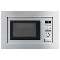 Smeg 24" 0.7 Cu. Ft. Built-In Combination Microwave Oven - Stainless Steel