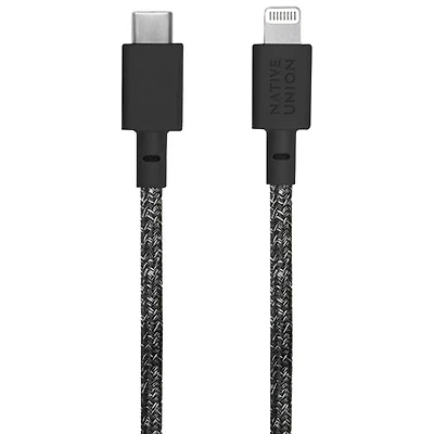 Native Union Belt XL 3m (10 ft.) USB-C to Lightning Cable - Cosmos Black