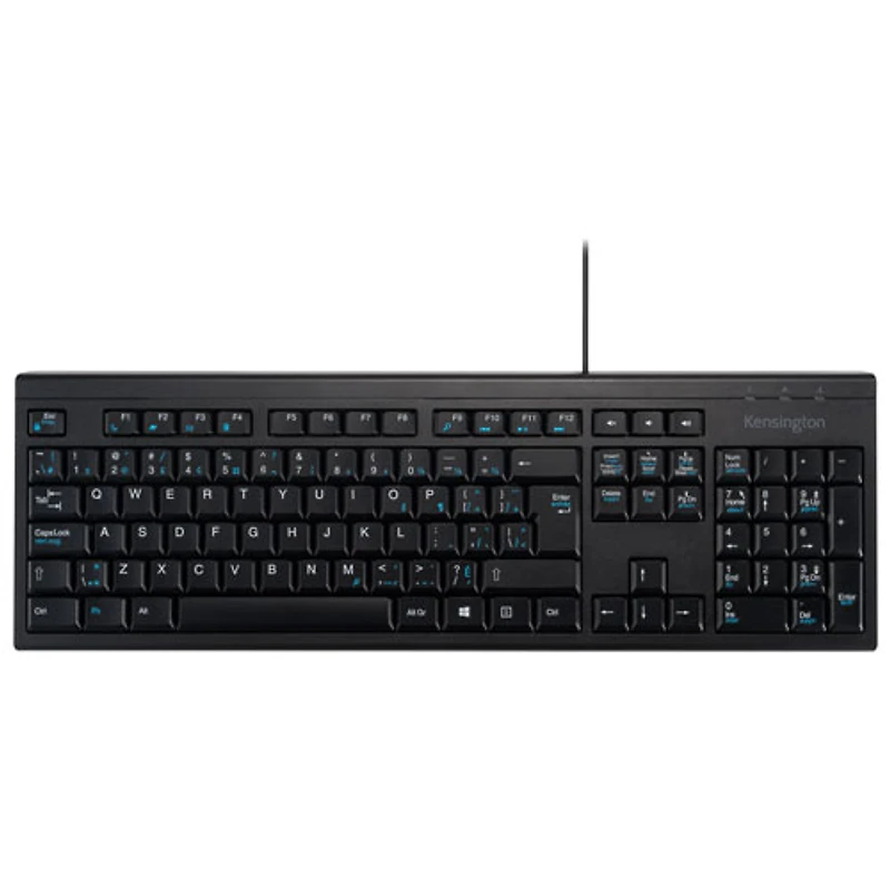 Kensington Wired Full-Size Keyboard - Bilingual