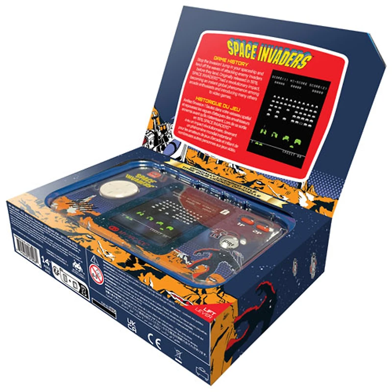 Console de jeu portative Uni Pocket Player Space Invaders de dreamGEAR