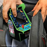 dreamGEAR My Arcade Galaga 2 in 1 Micro Player Pro 6.75" Mini Arcade Machine