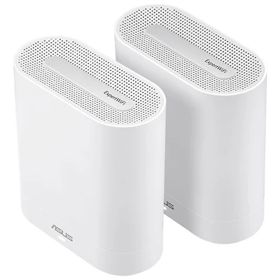ASUS ExpertWiFi Whole Home Mesh Wi-Fi 6 System - 2 Pack - White
