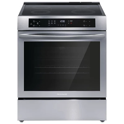 Boîte ouverte - Cuisinière à induction autonome avec ventilateur à convection 5,3 pi³ 30 po de Frigidaire (FCFI308CAS) - Acier inoxydable - Parfait état