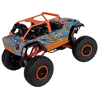 Véhicule téléguidé X-Treme Realtree Rock Crawler Jeep Wrangler de NKOK échelle 1/10 (80944) - Bleu/Orange