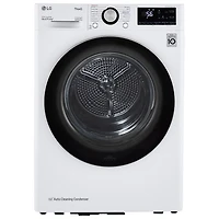 LG 4.2 Cu. Ft. Electric Dryer (DLHC1455W) - White