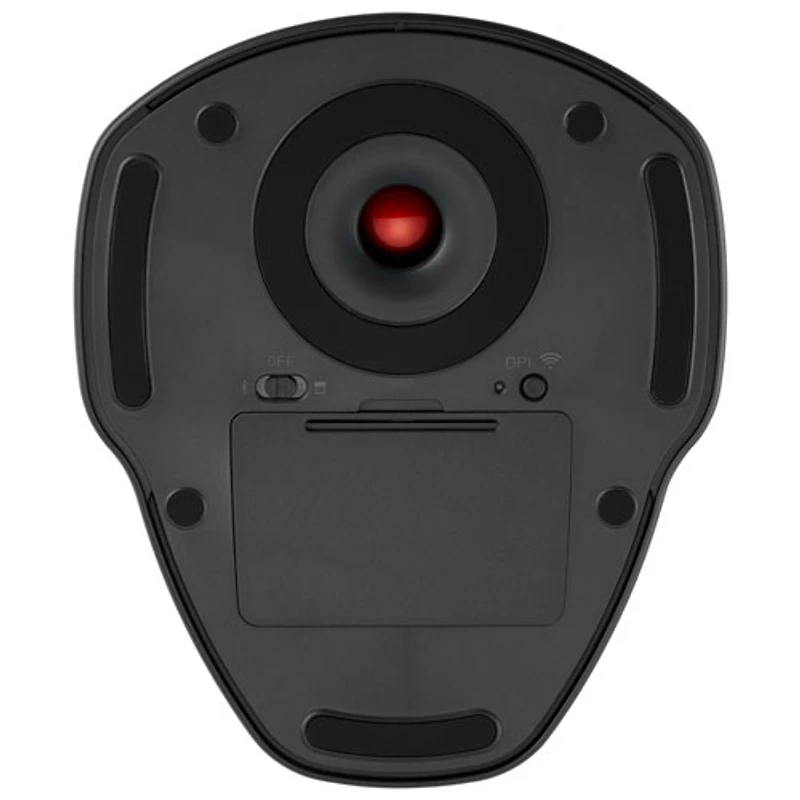 Kensington Orbit 1600 DPI Wireless Optical Trackball Mouse - Black