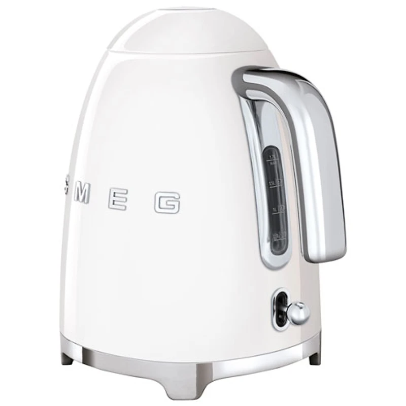 Smeg 50's Style Electric Kettle - 1.7L - White