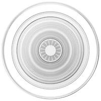 Prise ronde PopGrip MagSafe avec anneau adaptateur - Transparent